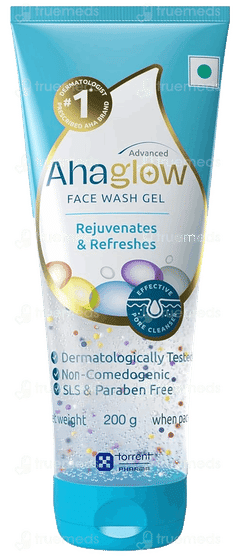 Ahaglow Advanced Face Wash Gel 200Gm
